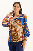OLIVIA SILK STATUS BLOUSE