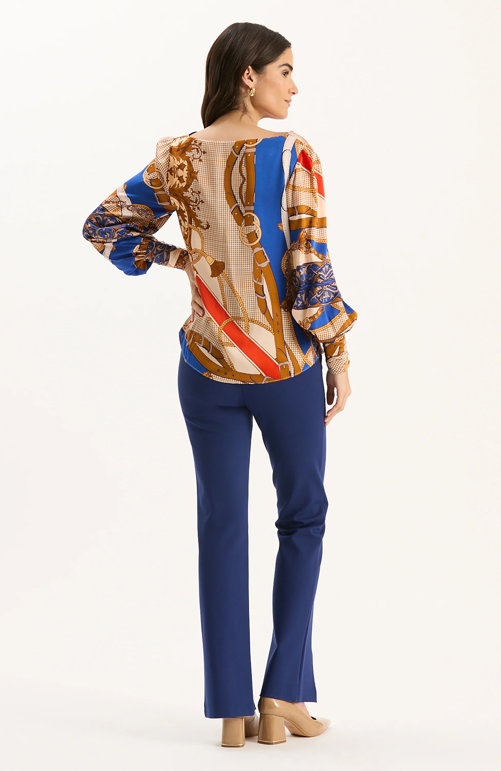 OLIVIA SILK STATUS BLOUSE