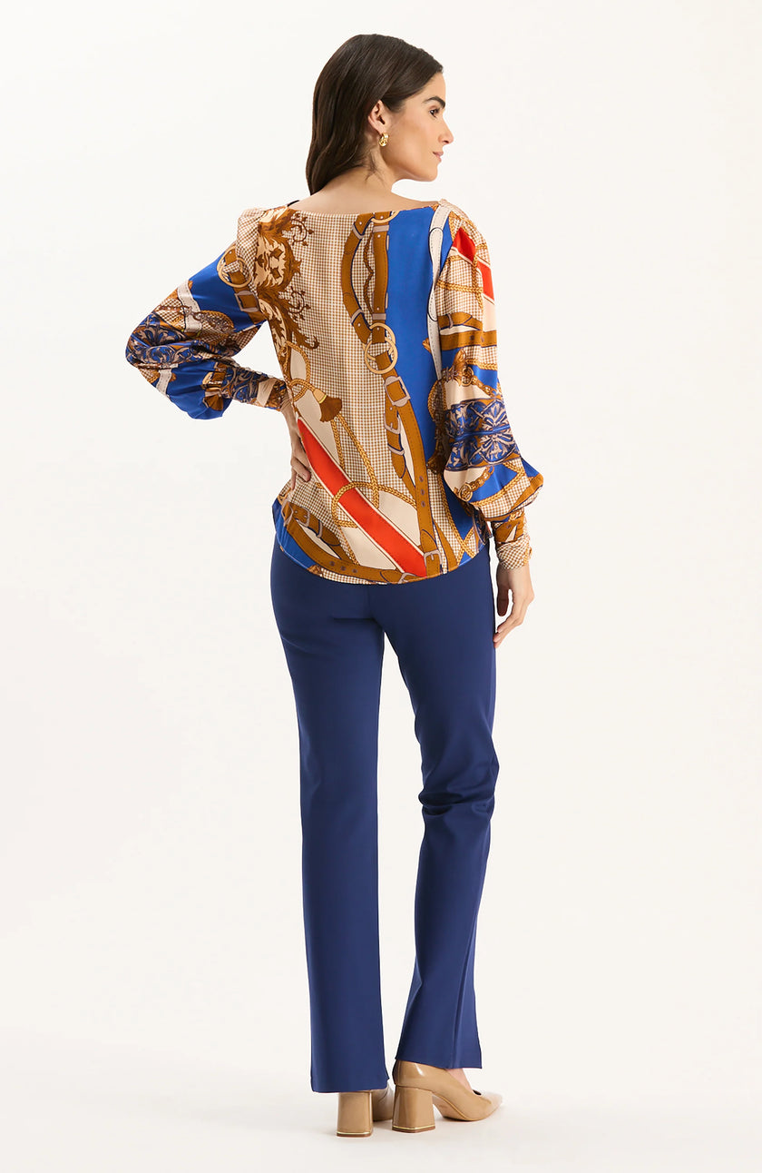 OLIVIA SILK STATUS BLOUSE