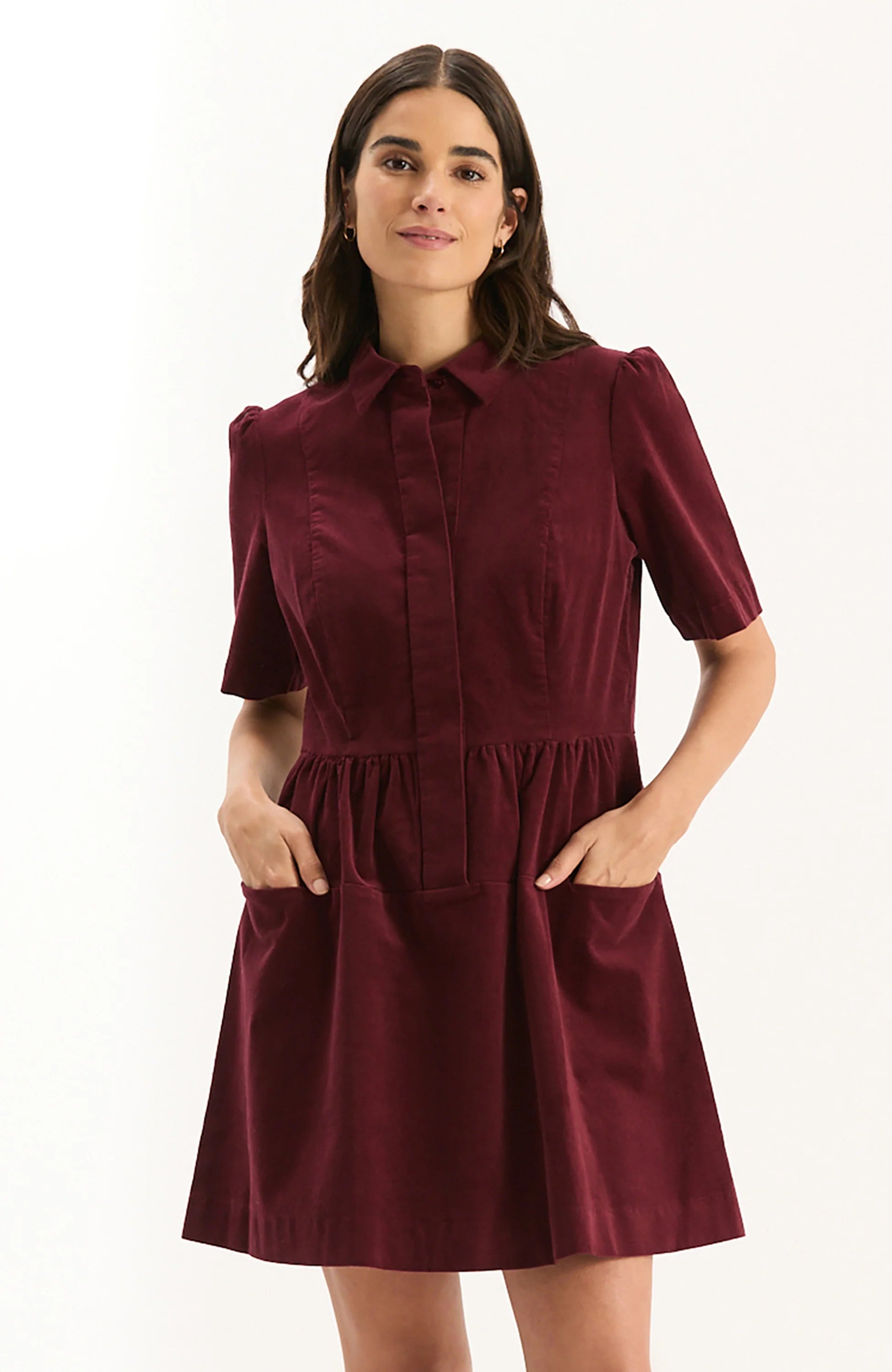MITZI PINWALE CORDUROY DRESS