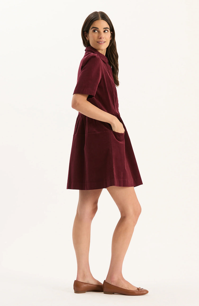 MITZI PINWALE CORDUROY DRESS