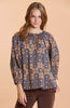 SARAH COTTON MOSAIC TOP