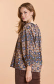 SARAH COTTON MOSAIC TOP