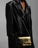 GOLD ANGULAR CONVERTIBLE CROSSBODY BAG