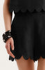 KENNEDY LINEN SCALLOP SHORTS