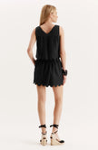 KENNEDY LINEN SCALLOP SHORTS