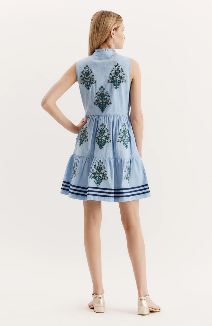 AMELIA CHAMBRAY DRESS