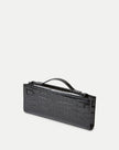 CROC EMBOSSED DASH CLUTCH