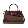 CROC EMBOSSED DASH BAG