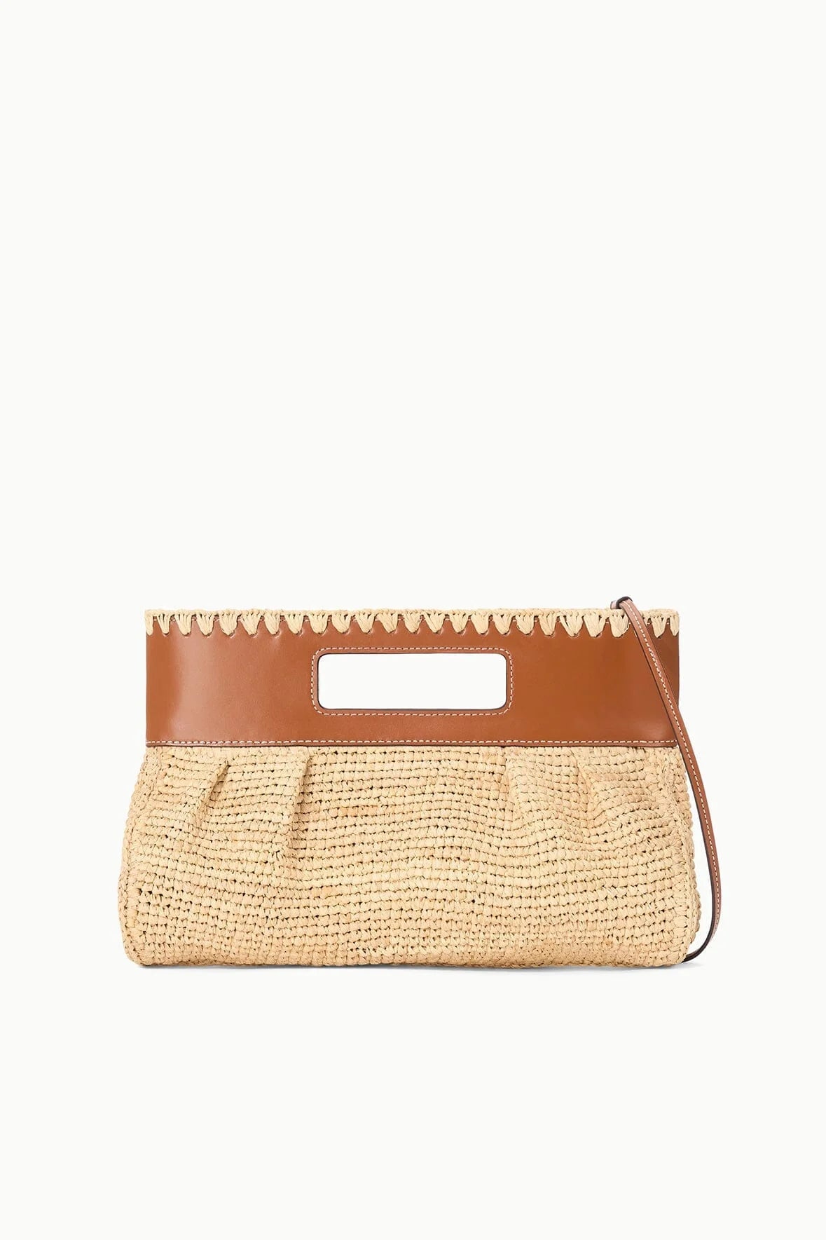 LENA CLUTCH NATURAL TAN