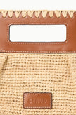 LENA CLUTCH NATURAL TAN