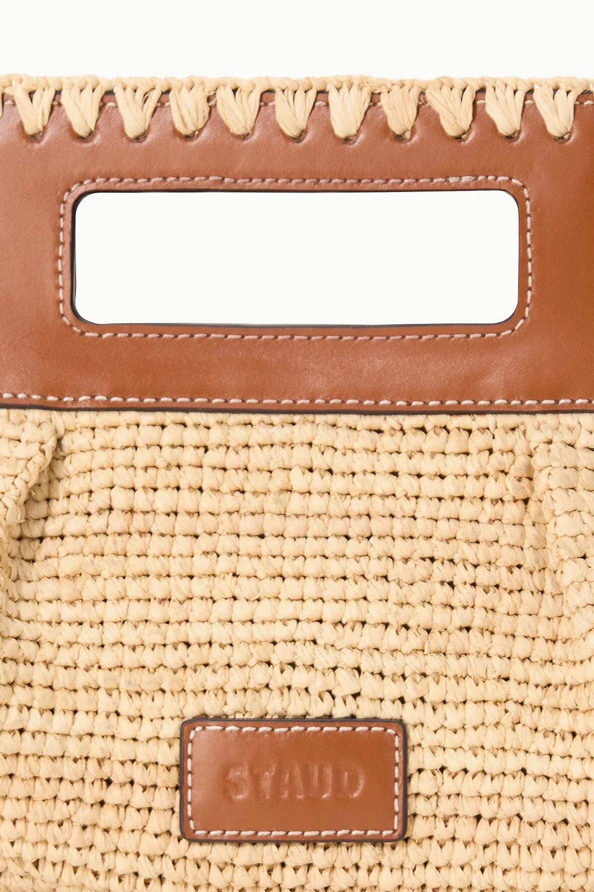 LENA CLUTCH NATURAL TAN