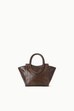 MAUDE MINI TOTE ESPRESSO DISTRESSED