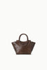 MAUDE MINI TOTE ESPRESSO DISTRESSED