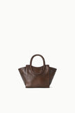 MAUDE MINI TOTE ESPRESSO DISTRESSED