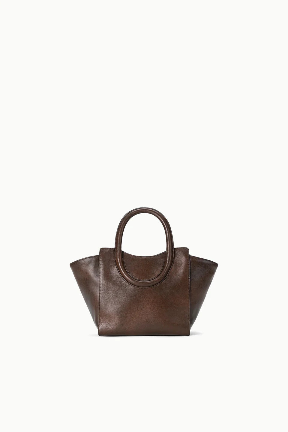 MAUDE MINI TOTE ESPRESSO DISTRESSED