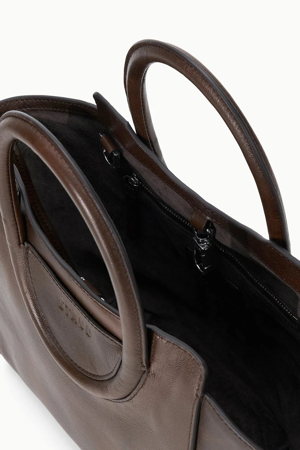 MAUDE MINI TOTE ESPRESSO DISTRESSED