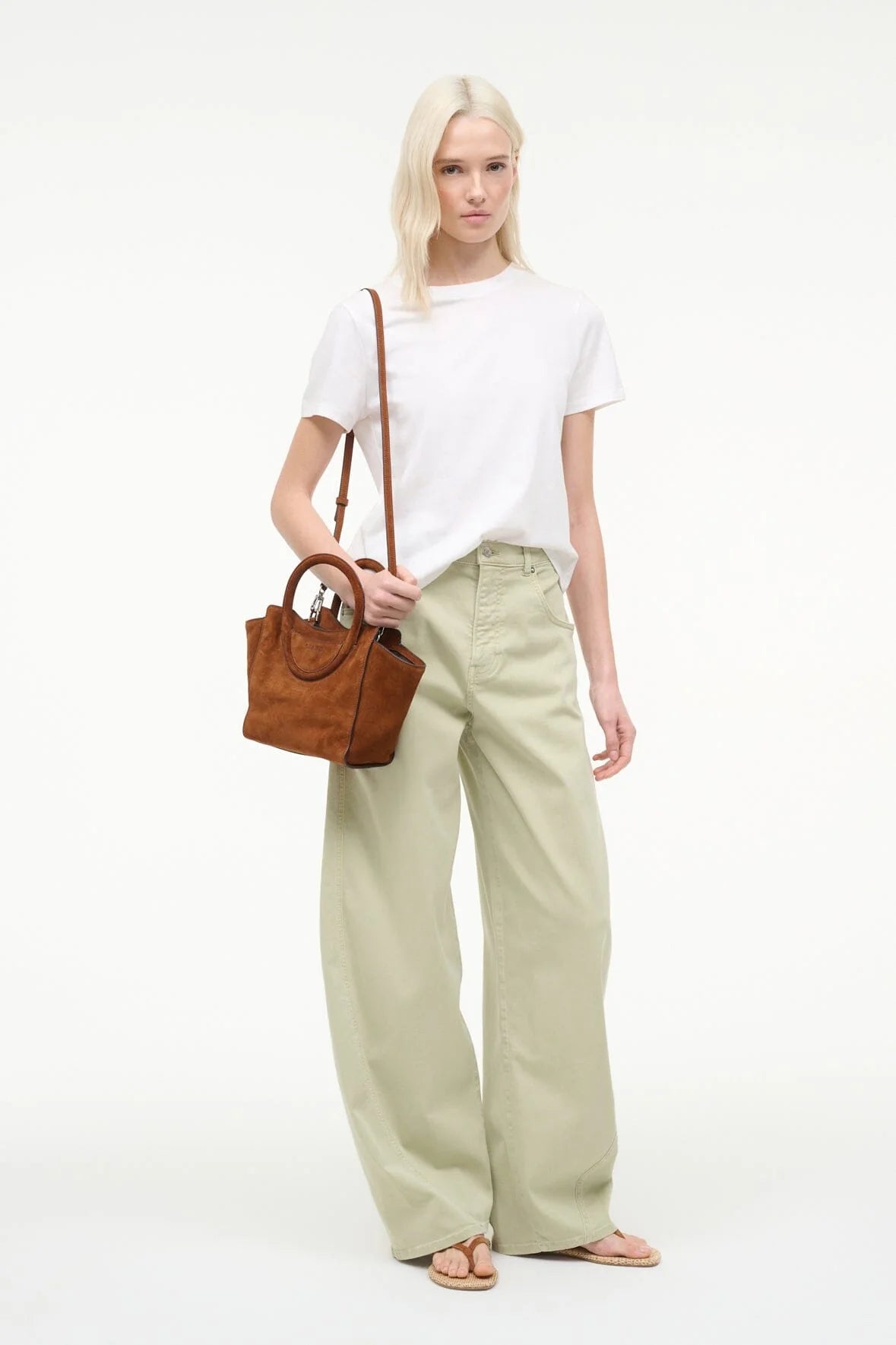 MAUDE MINI TOTE TABAC