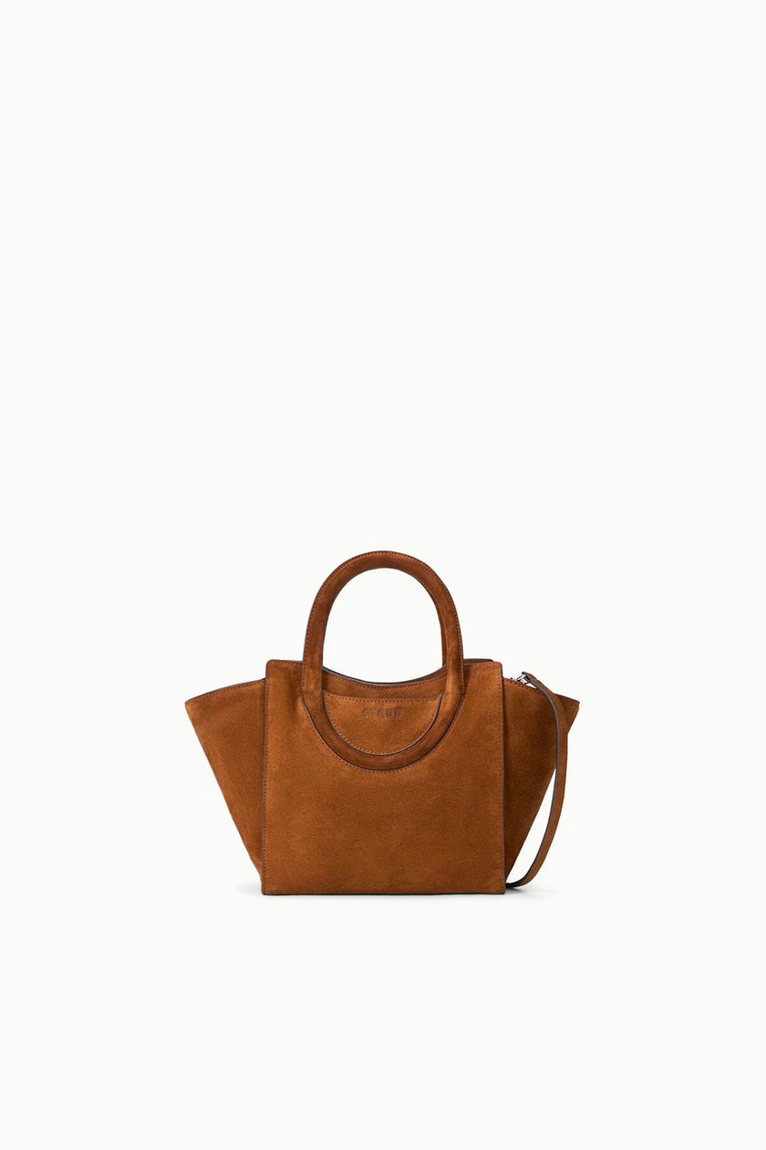 MAUDE MINI TOTE TABAC