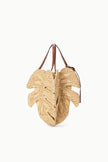 PALM RAFFIA BAG NATURAL TAN