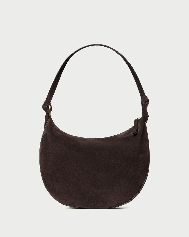 HARLOW SUEDE SHOULDER BAG