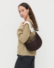 HARLOW SUEDE SHOULDER BAG