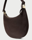 HARLOW SUEDE SHOULDER BAG
