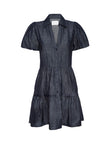 HAVANA MINI INDIGO DRESS