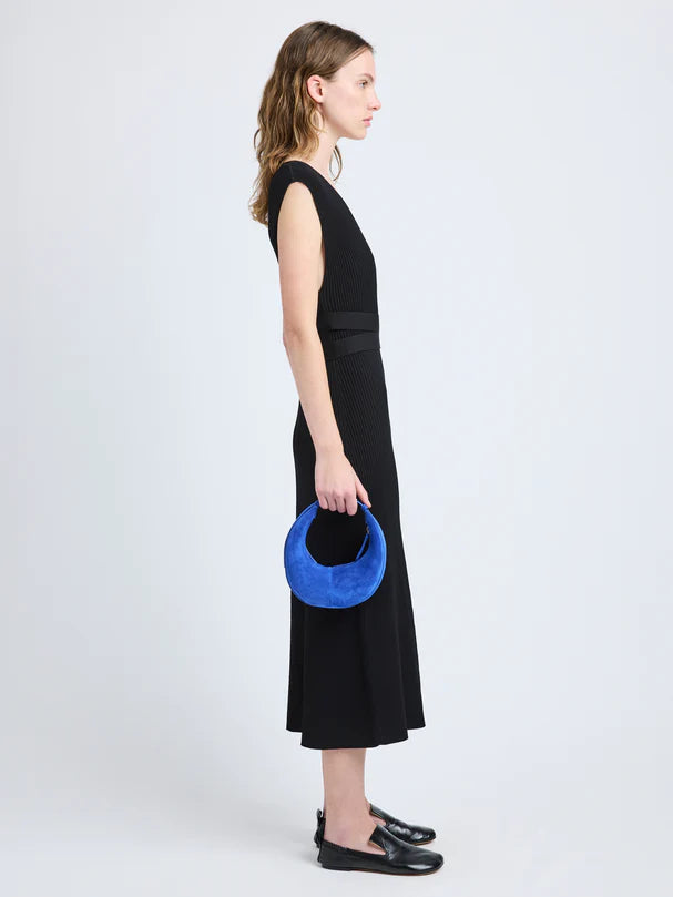 MINI SLIDE BAG IN SOFT SUEDE