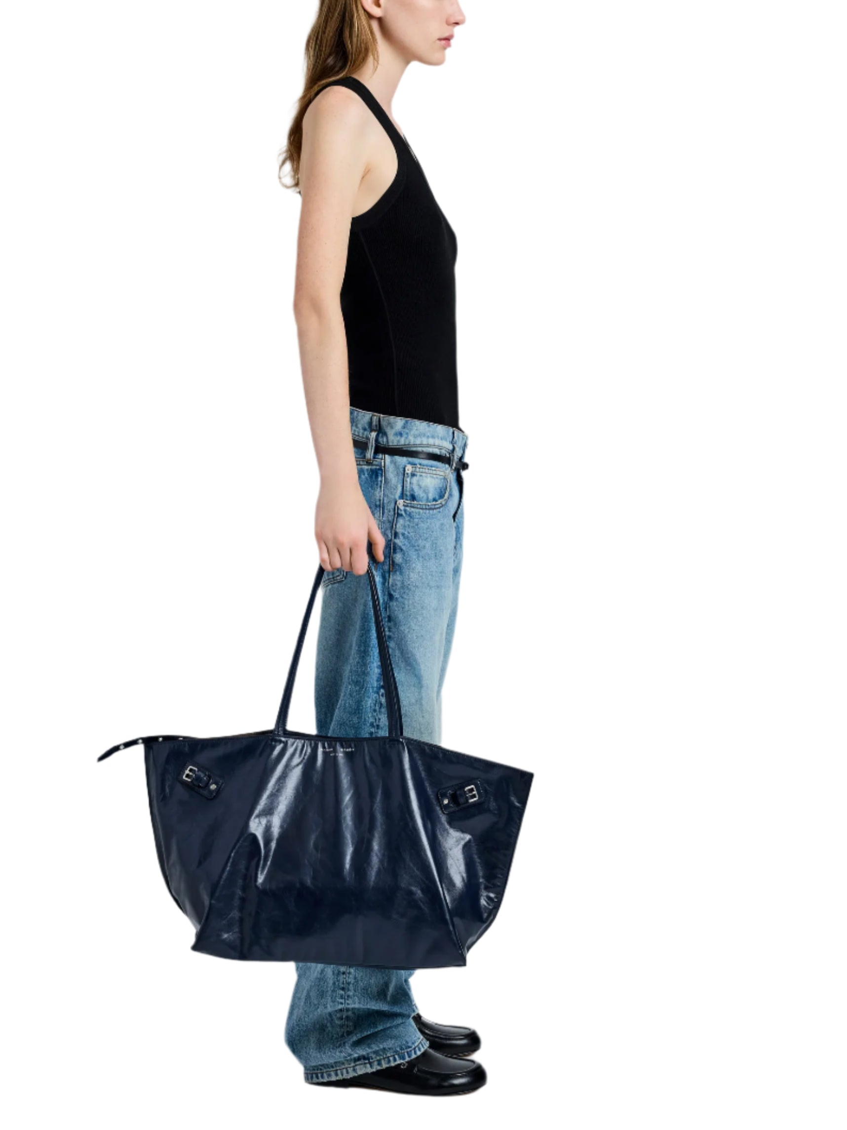 DAYS CARRYALL IN PAPER CALF