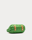 HEN PEONY WICKER BASKET BAG