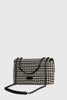 EDIE MEDIUM CROSSBODY HOUNDSTOOTH