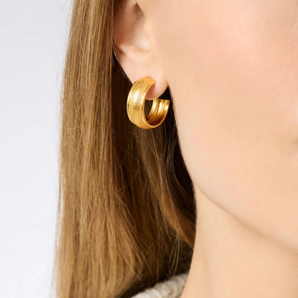 COBBLESTONE HOOP SMALL