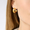 COBBLESTONE HOOP SMALL