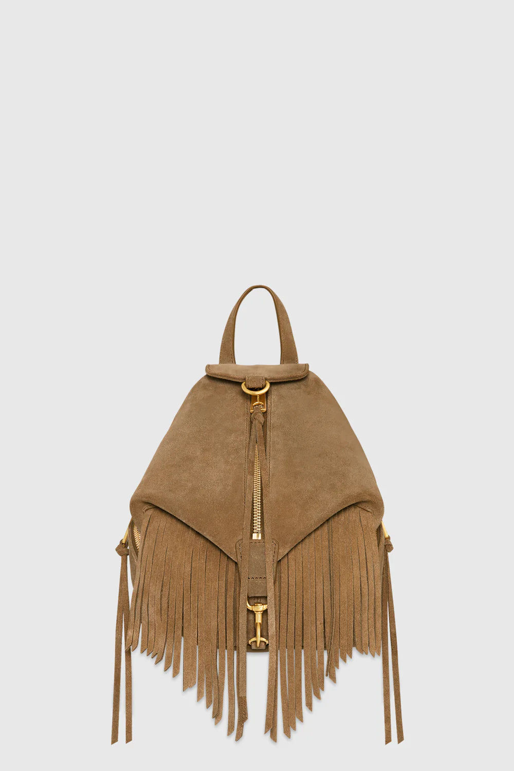 CONVERTIBLE MINI JULIAN BACKPACK WITH FRINGE