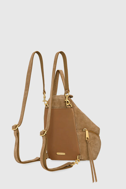 CONVERTIBLE MINI JULIAN BACKPACK WITH FRINGE