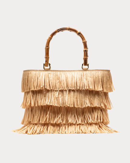 HULA RAFFIA TOTE