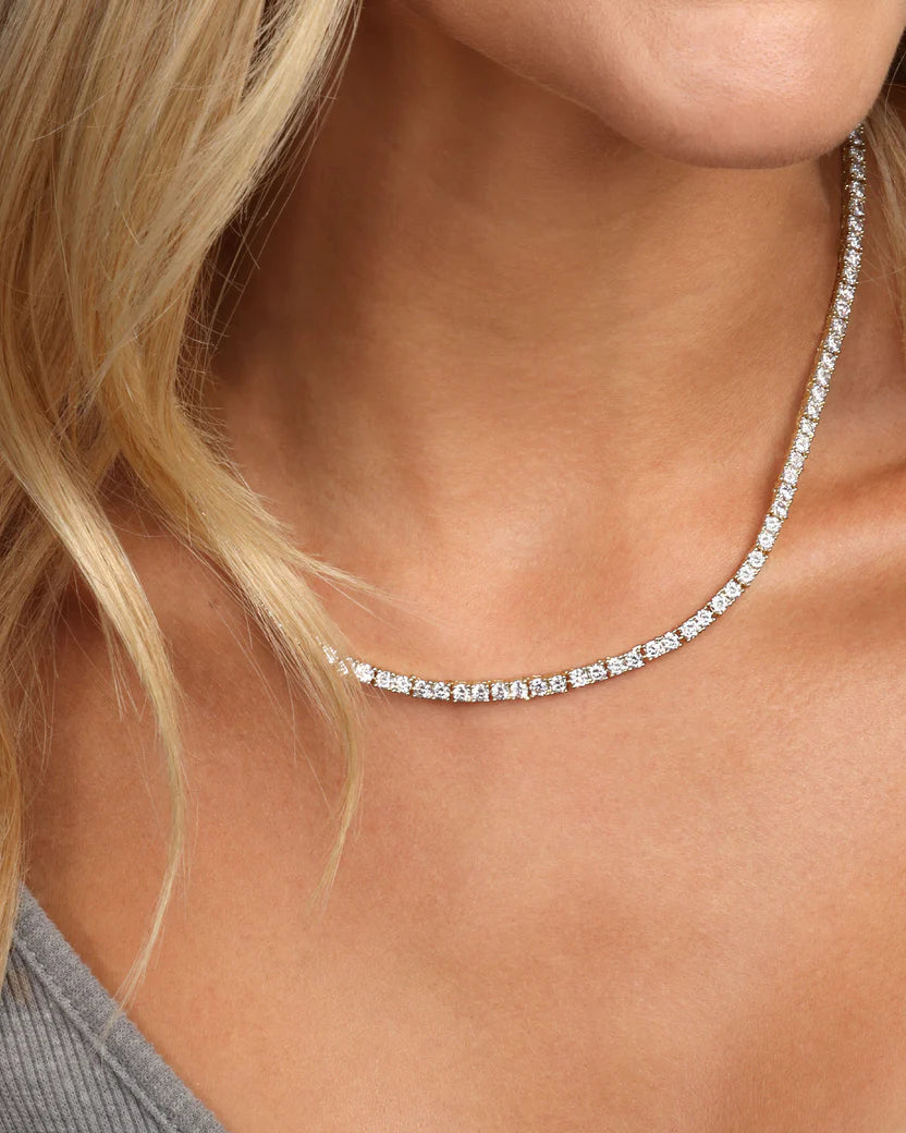 HEIRESS TENNIS NECKLACE 3MM