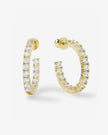 HEIRESS HOOPS 1 INCH