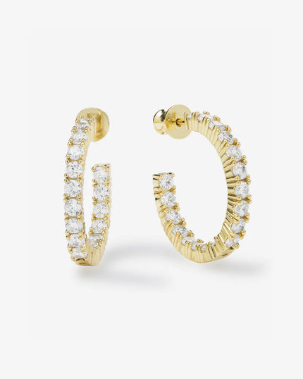 HEIRESS HOOPS 1 INCH