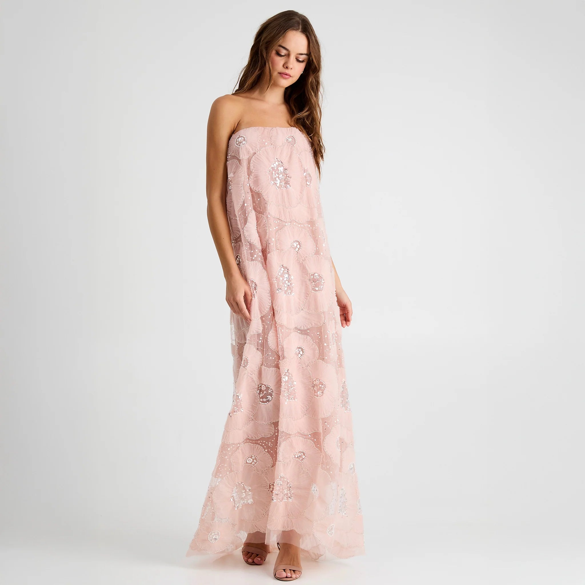MARGOT DRESS IN ICE PINK