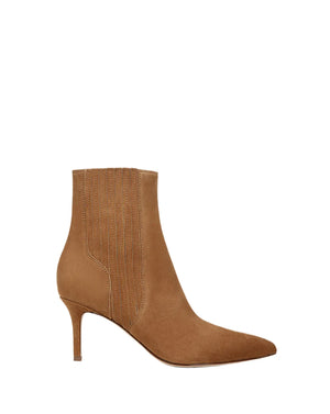 LISA SUEDE MID HEEL BOOTIE