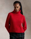 WOOL CASHMERE TURTLENECK SWEATER