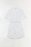 MARCY COTTON MINI SHIRT DRESS