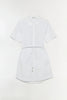 MARCY COTTON MINI SHIRT DRESS