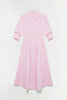 JAZZ COTTON MIDI DRESS IN TULIP