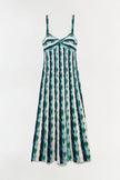 CHRISTINA KNIT MIDI DRESS