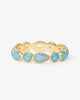 ISLA RING IN BLUE OPAL