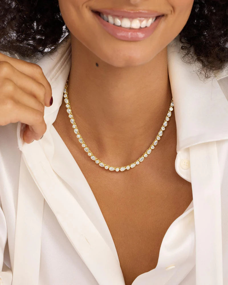 ISLA TENNIS NECKLACE 16 INCH