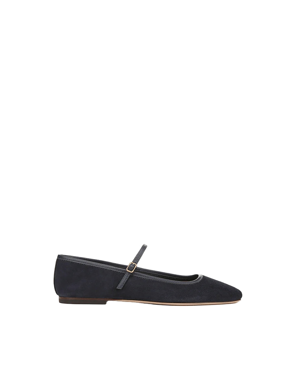 ELLIE SUEDE FLAT